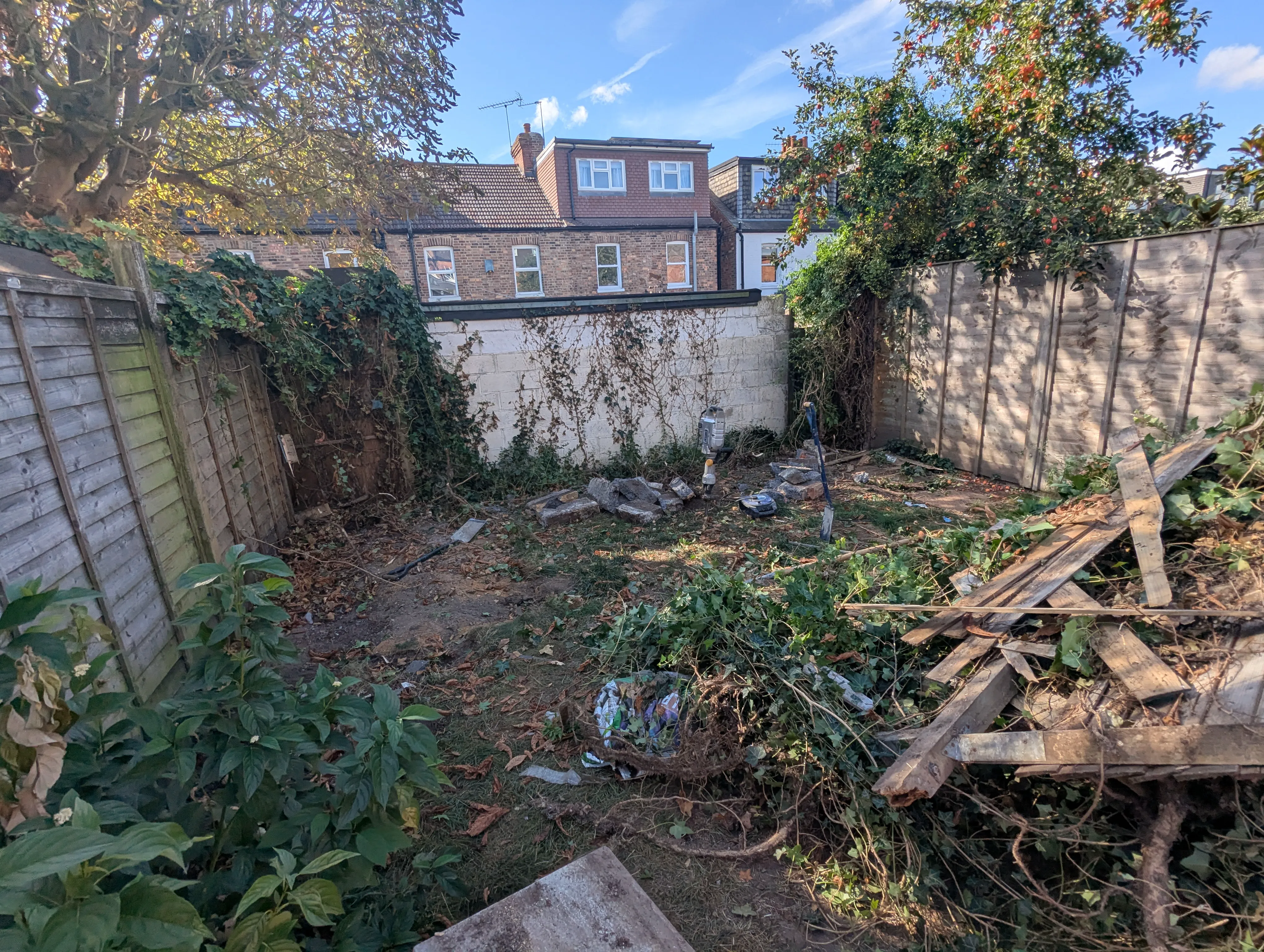 Demolition - construction stage 2