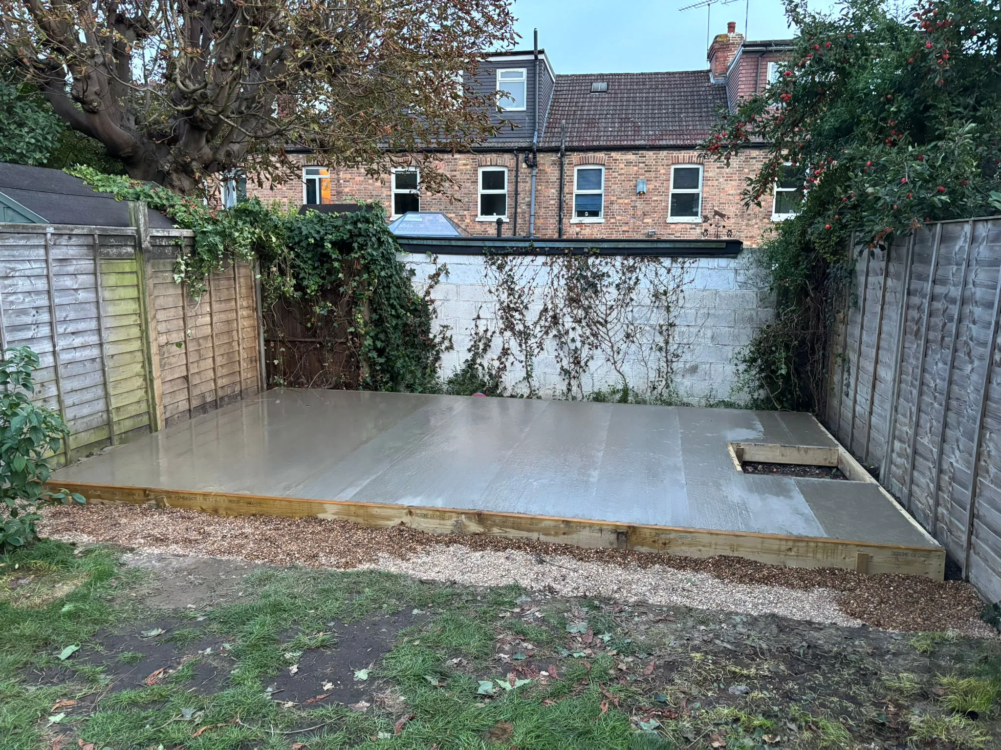 Foundations - construction stage 3