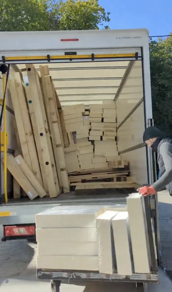 Transportation - construction stage 5