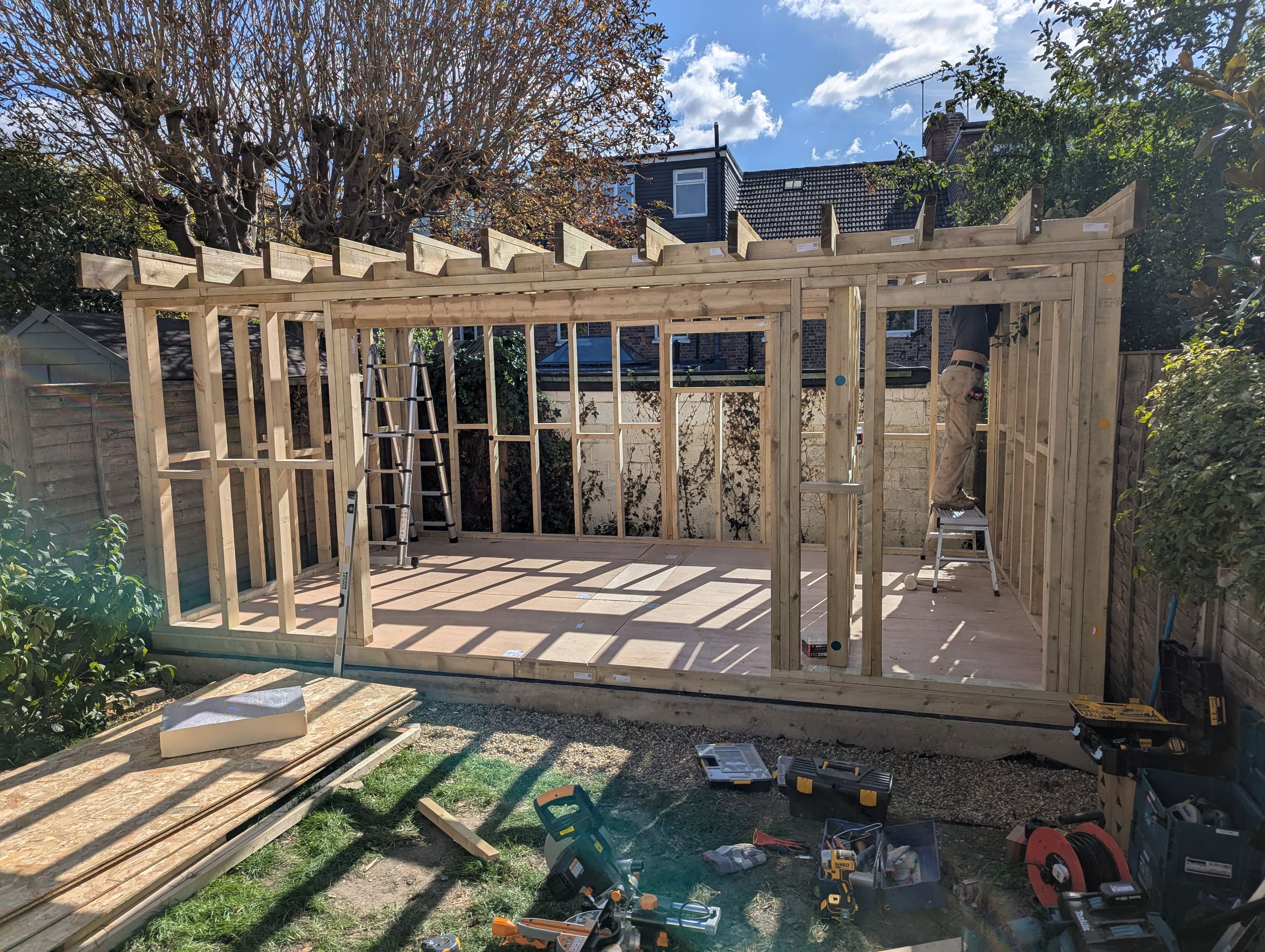 Frame Assembly - construction stage 7