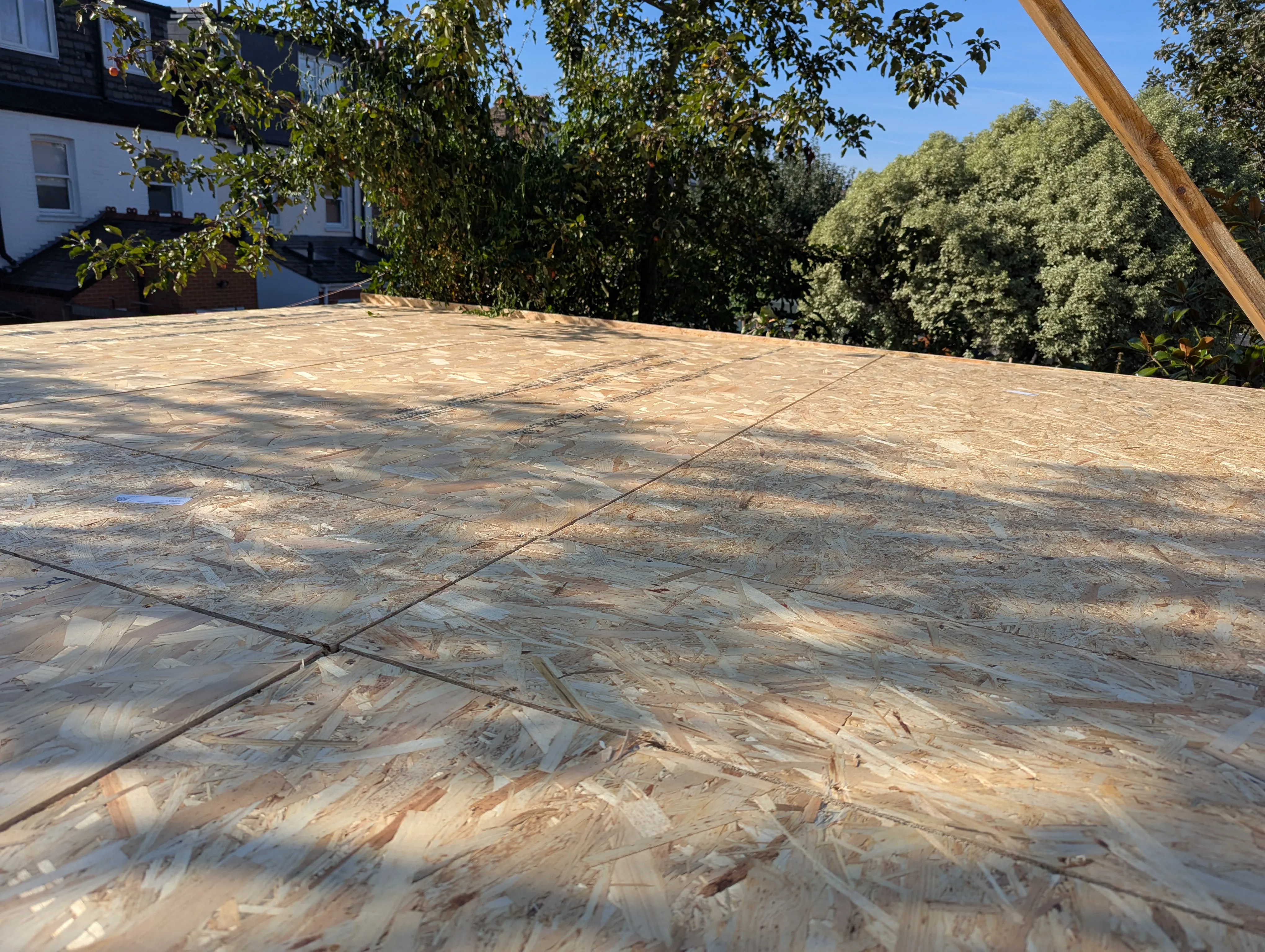 Sub-roof - construction stage 8