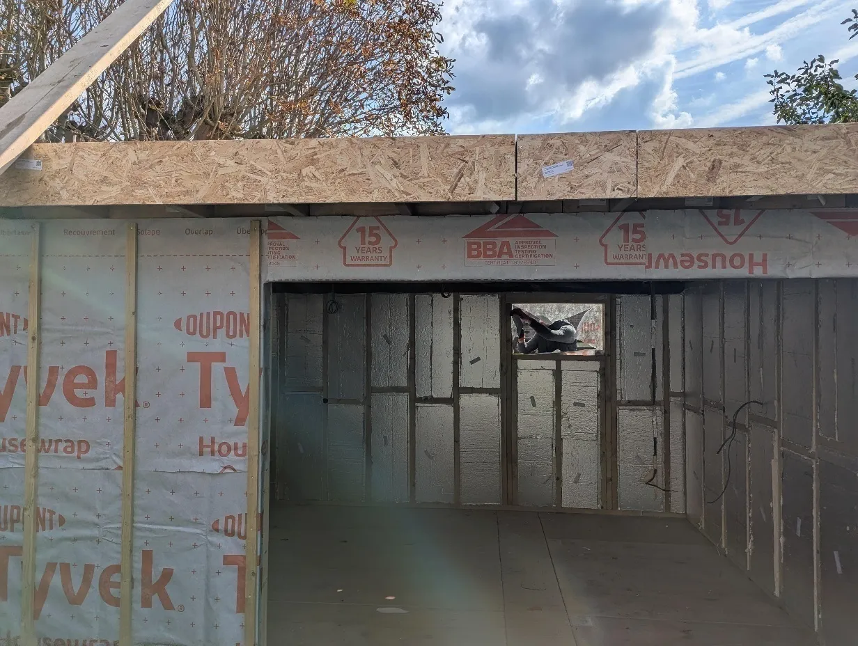 Insulation and Moisture Protection - construction stage 10