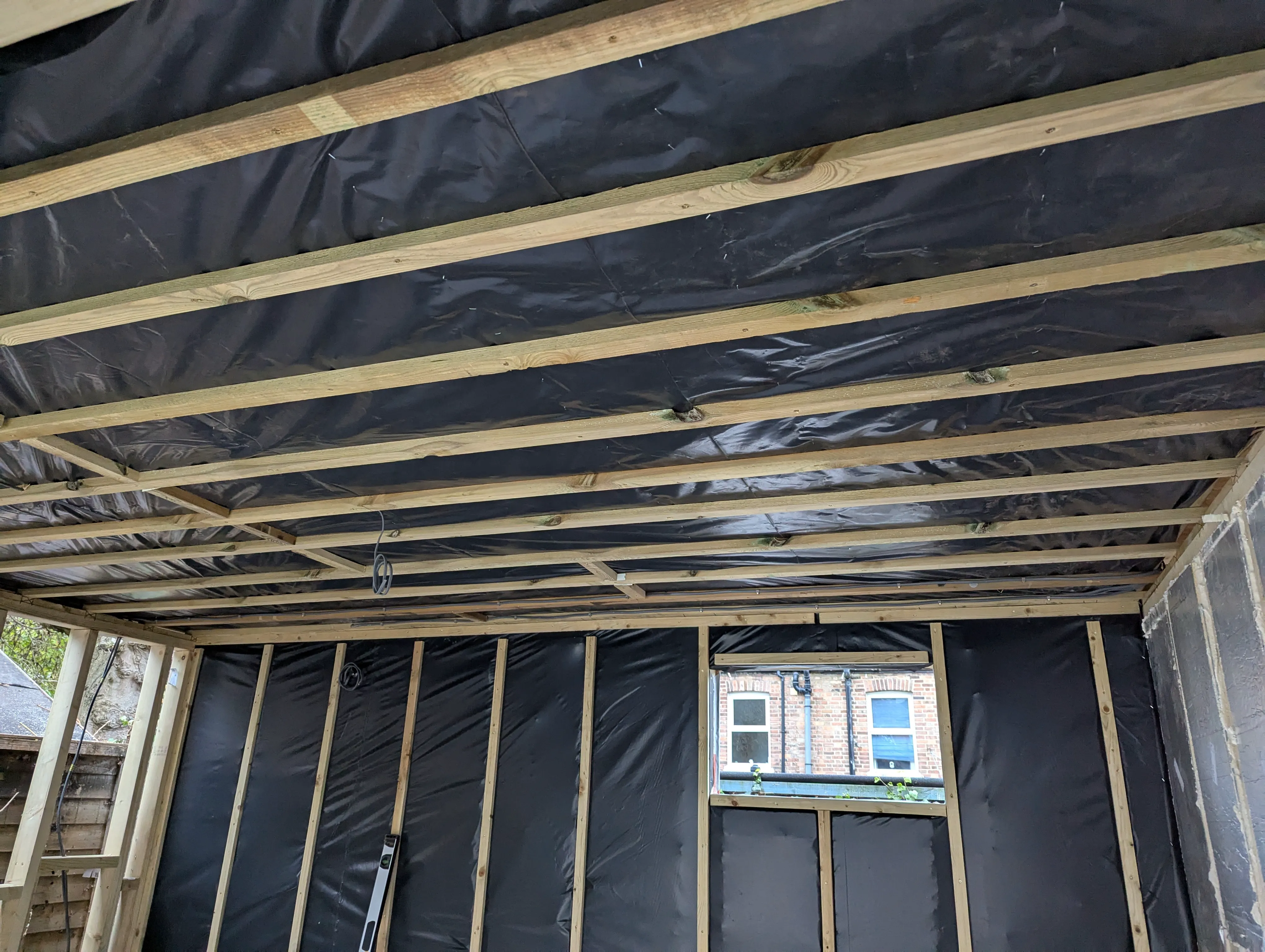 Internal Moisture Protection - construction stage 11