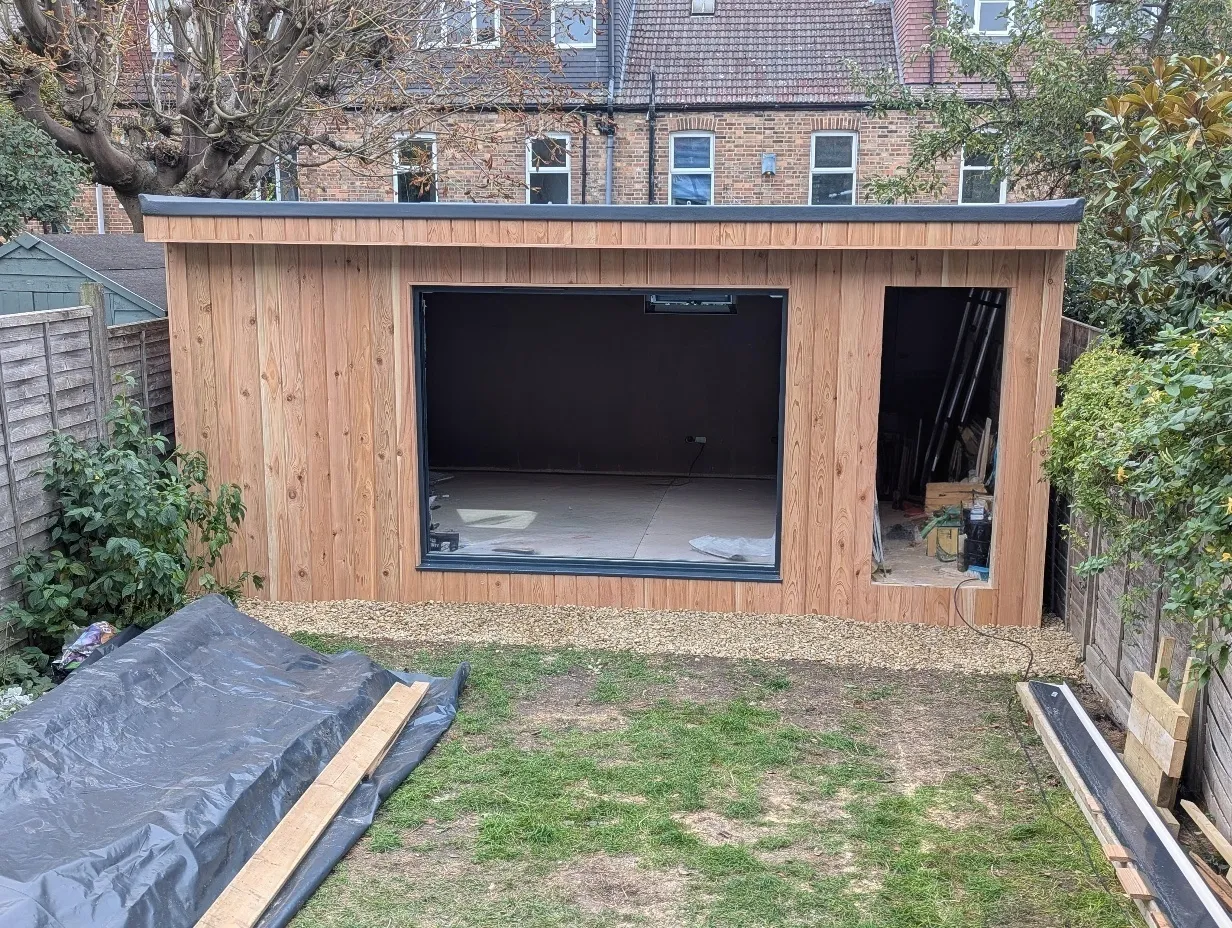 External Cladding - construction stage 13