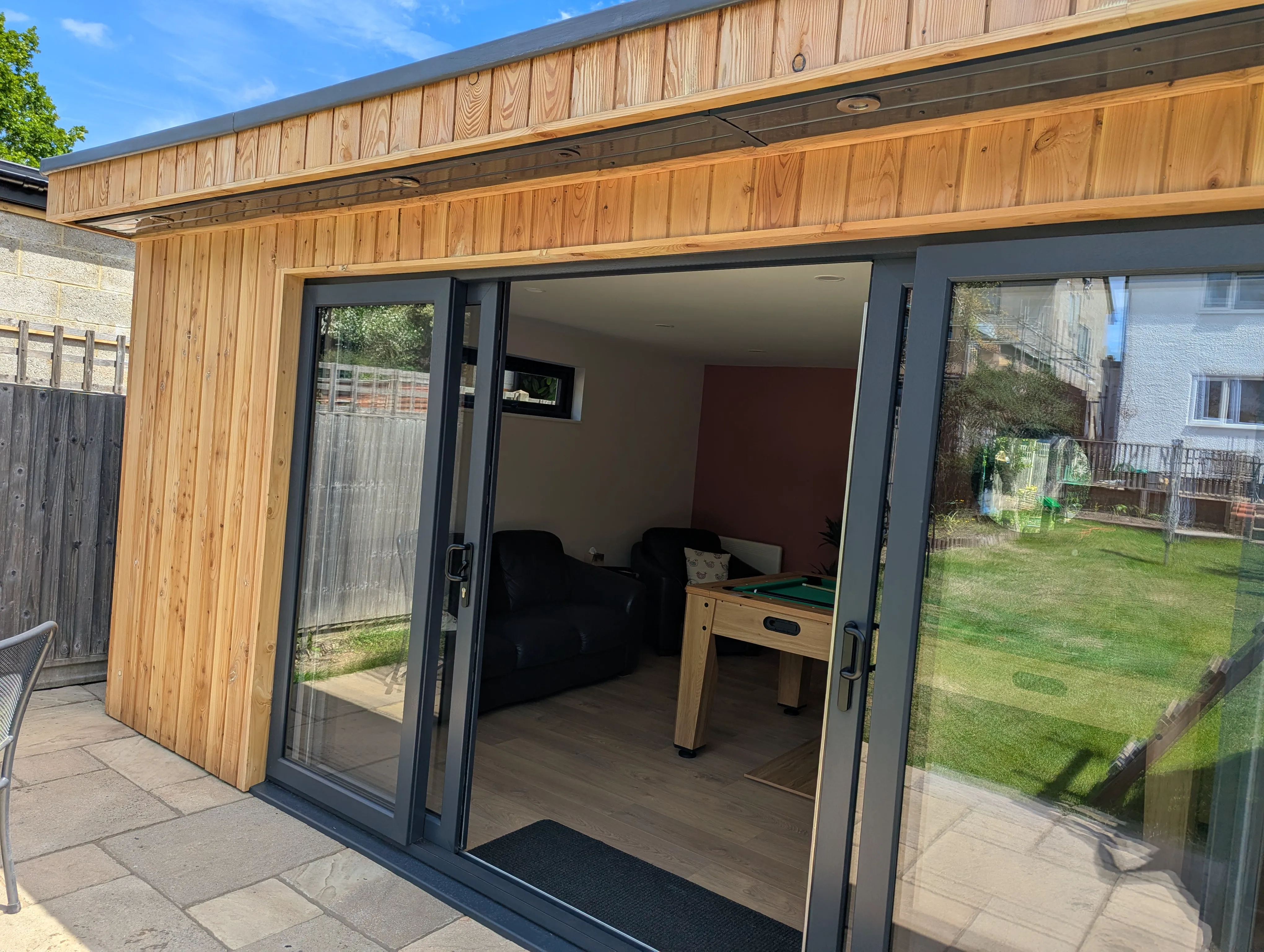 Completed garden room in Gurney - photo 17 of 27